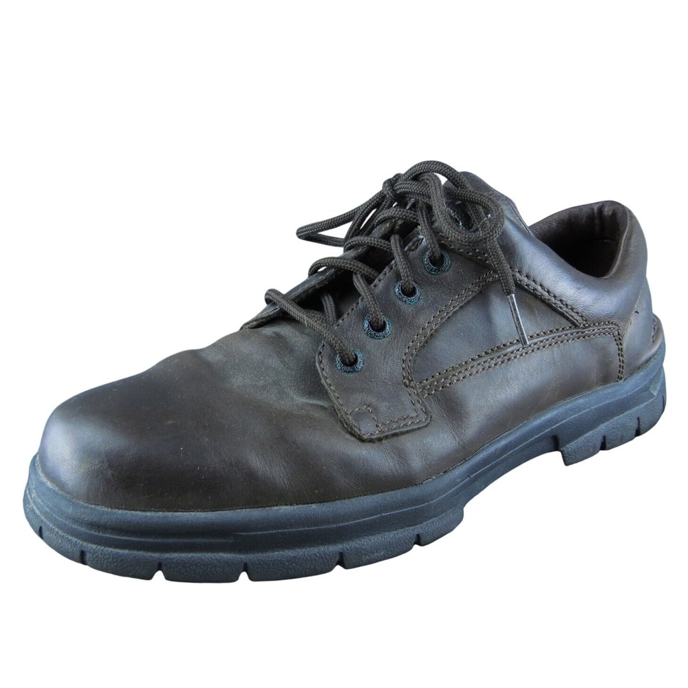 Rockport World Tour MW801 Men Walking Shoe Size 11 Casual Comfort Brown Leather